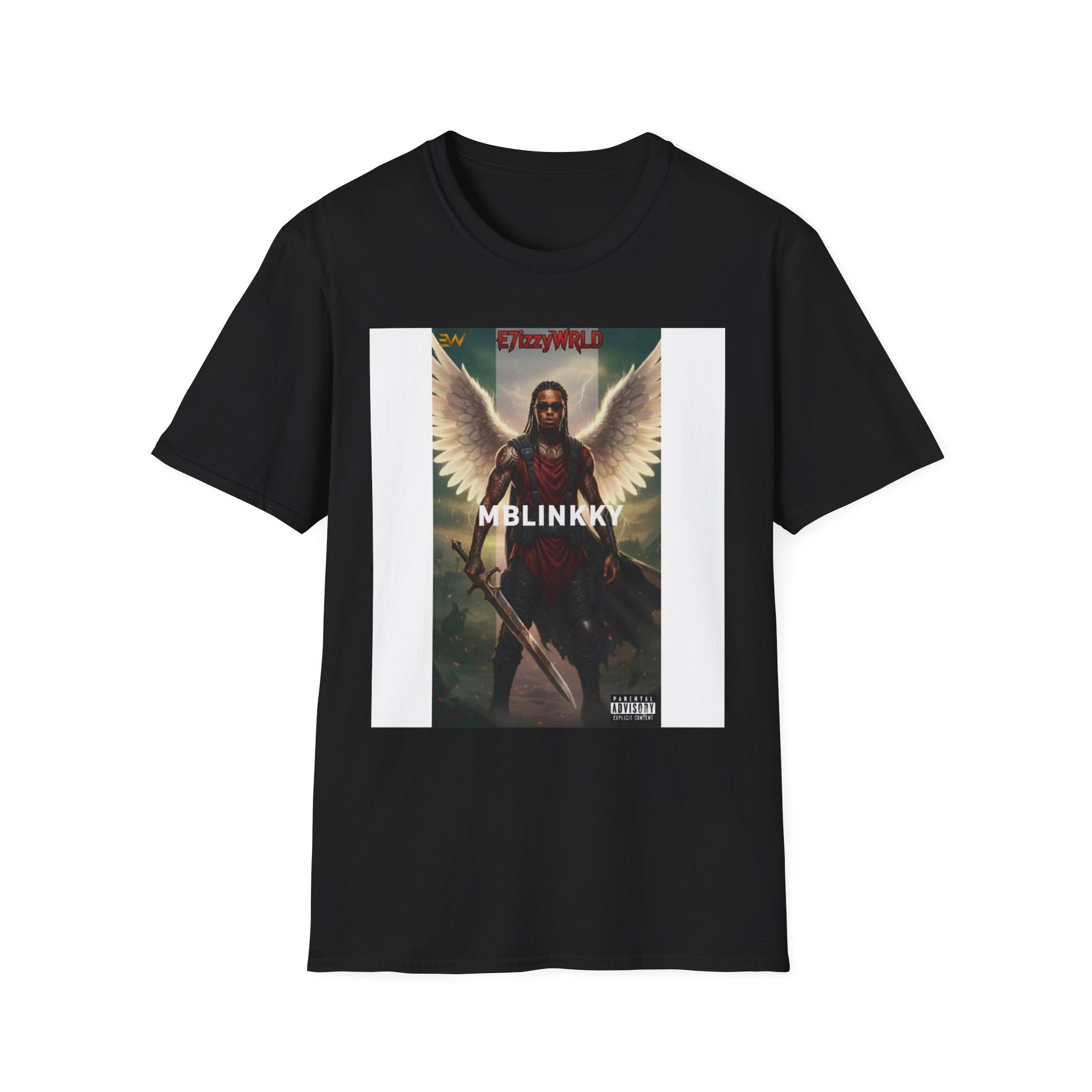 E7izzywrld T‑Shirt – 'MBLINKKY' Album Cover Tee