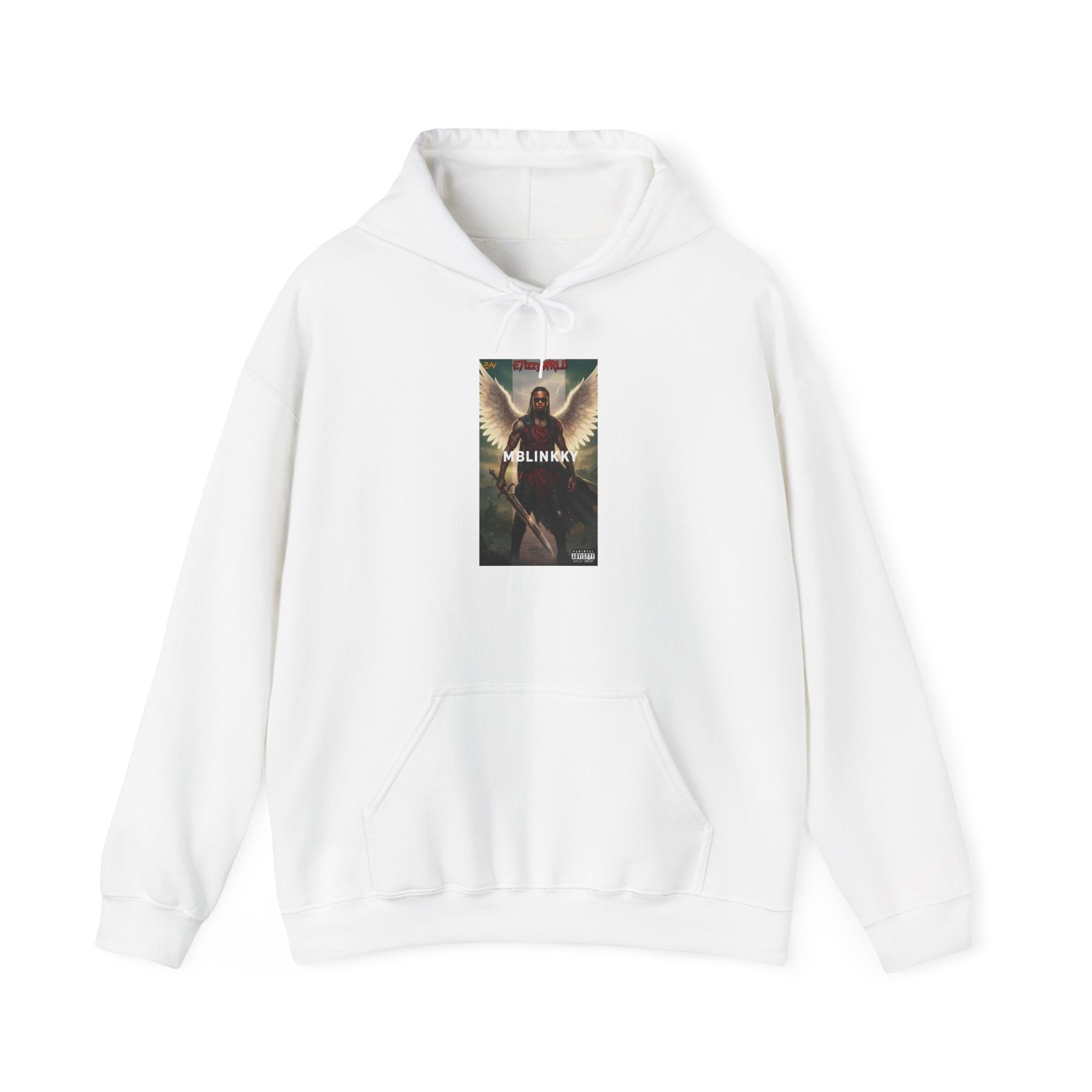 E7izzywrld Cover Art — Mblinkky Cover Art Hoodie