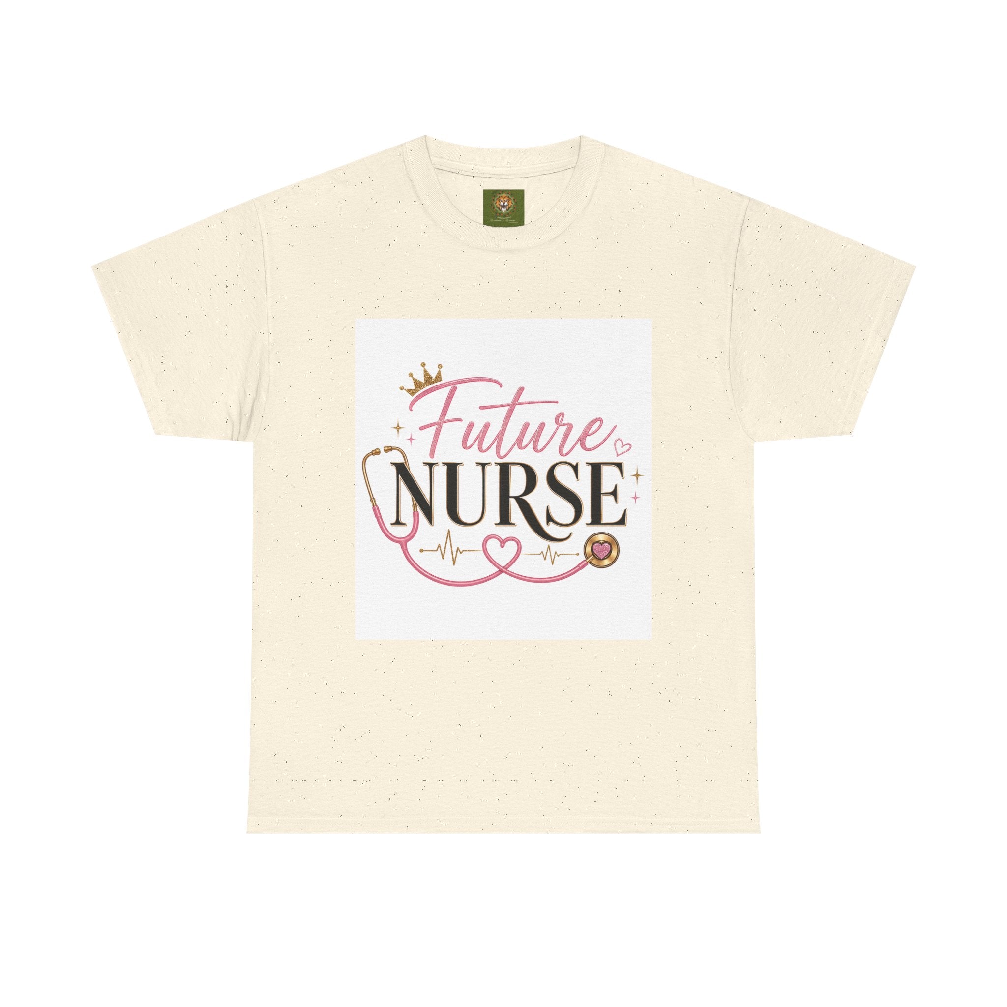 Future Nurse T-Shirt — Cute Pink Stethoscope Nursing Student Tee