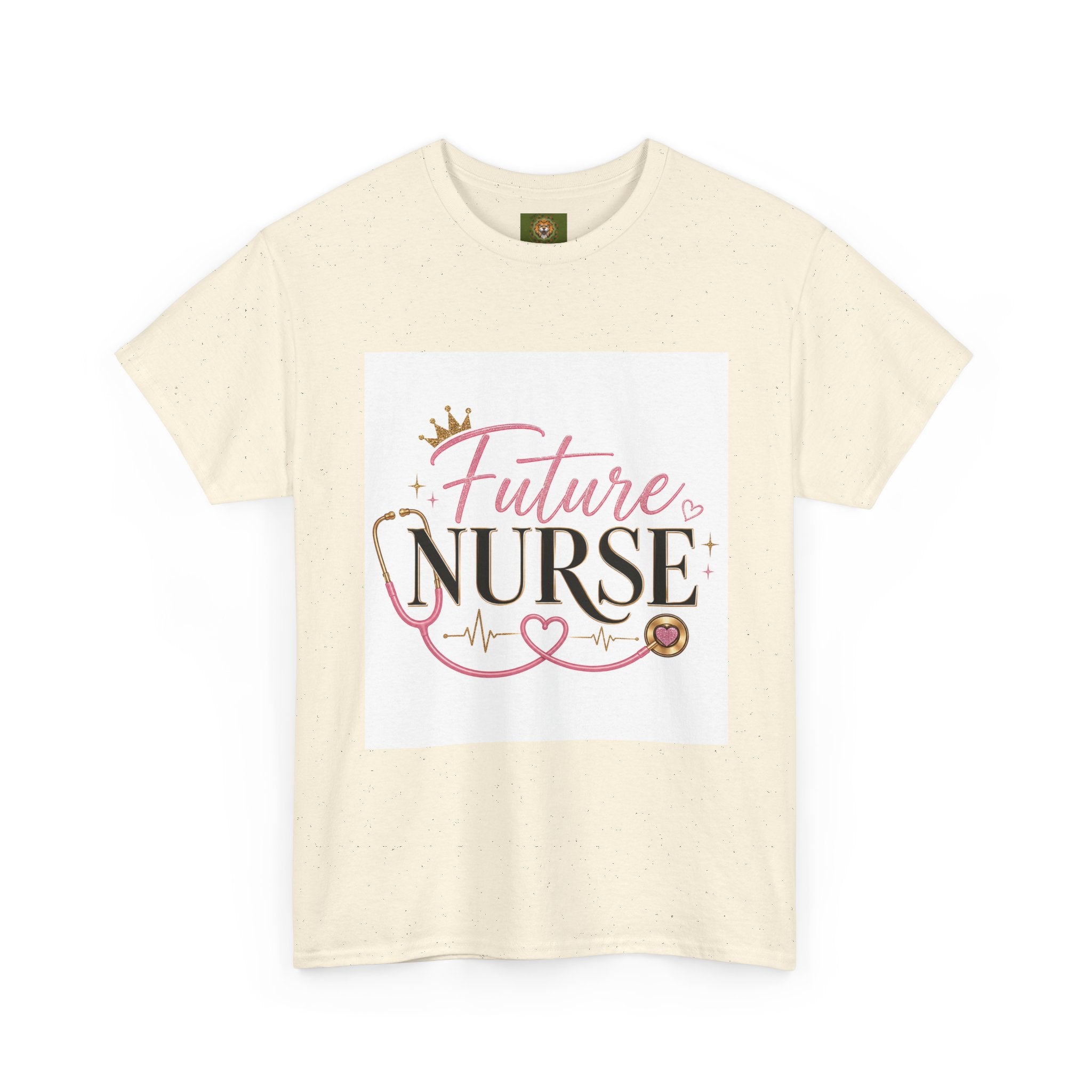 Future Nurse T-Shirt — Cute Pink Stethoscope Nursing Student Tee