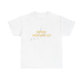 Support Your Local Dj's' White Tee — Vintage Script Cotton T-Shirt