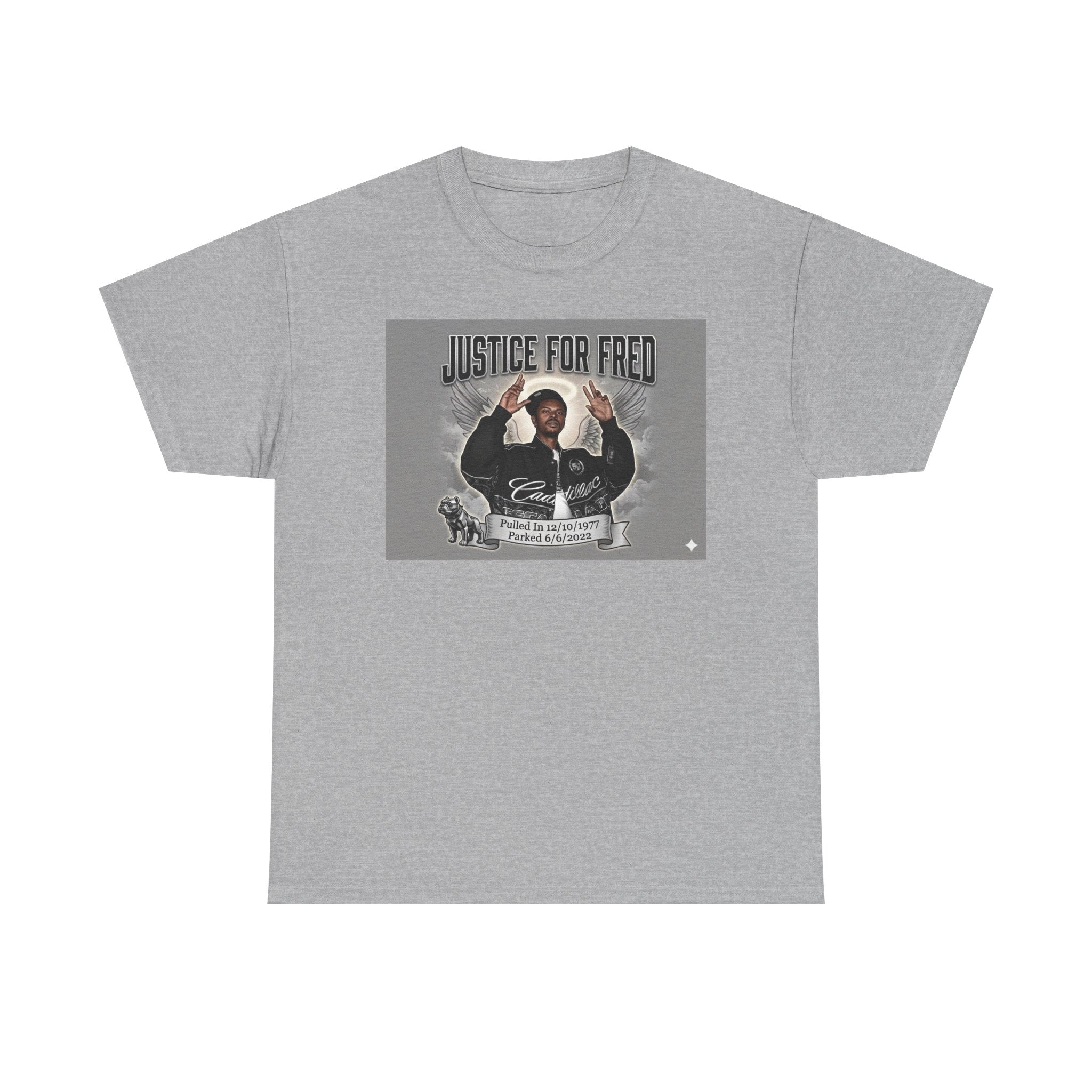 Justice for Fred T‑Shirt — Memorial Graphic Tee