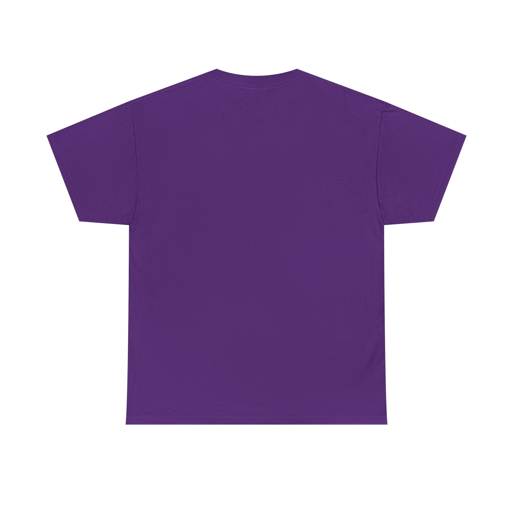 W Vibez Graphic Tee — Retro Purple Neon Streetwear T-Shirt