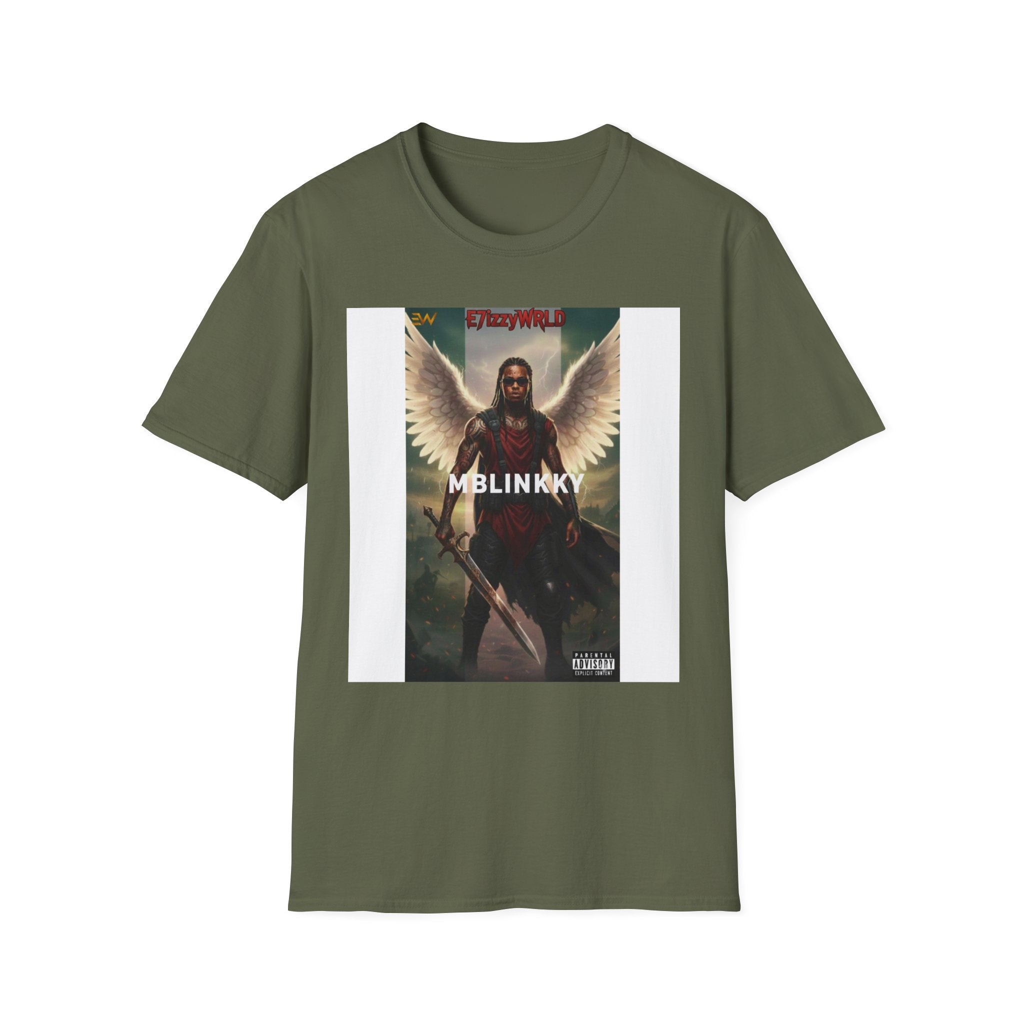 E7izzywrld T‑Shirt – 'MBLINKKY' Album Cover Tee