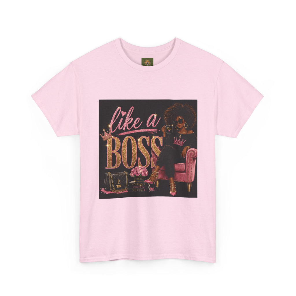 Like A Boss Tee — Empowering Afrocentric Graphic T‑Shirt