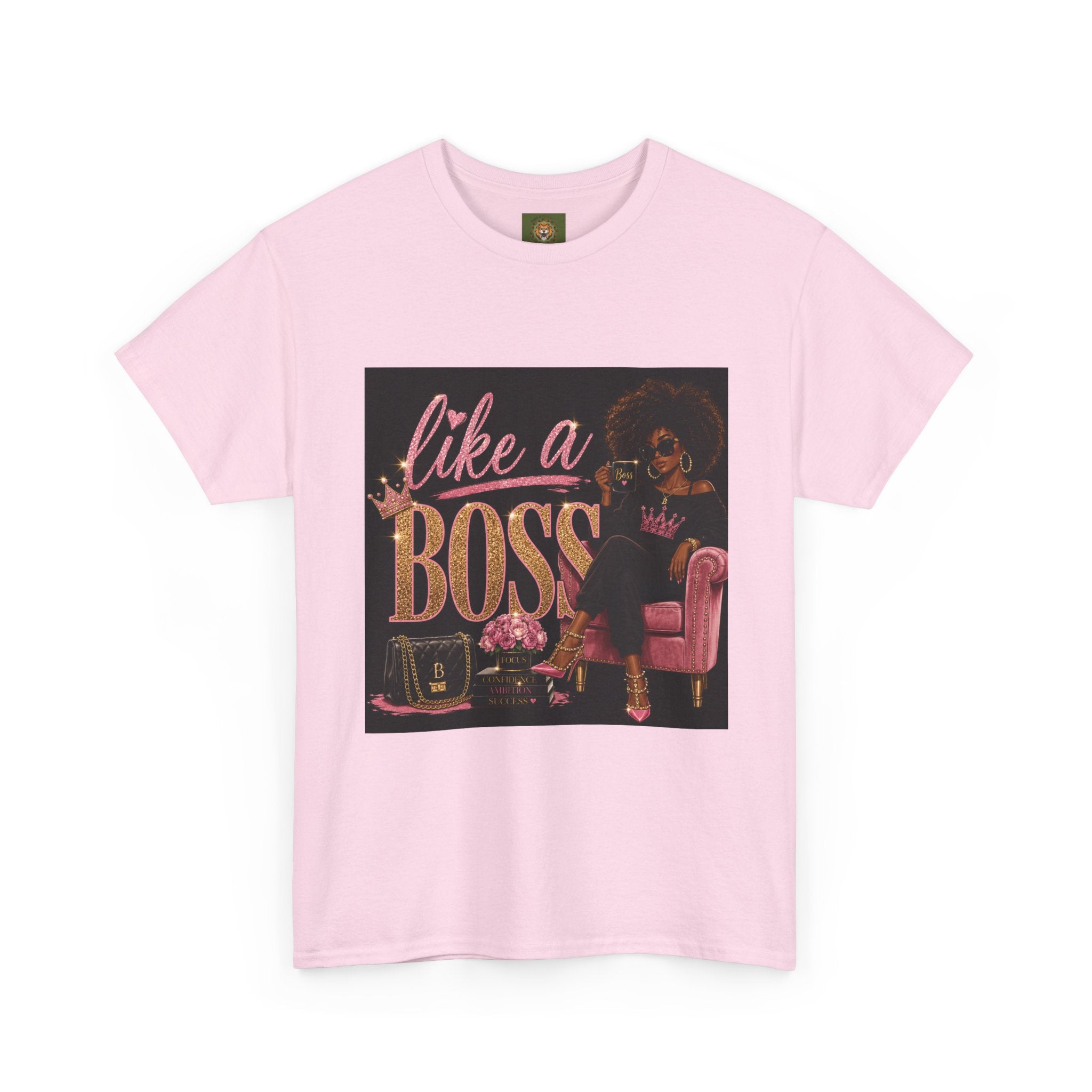 Like A Boss Tee — Empowering Afrocentric Graphic T‑Shirt