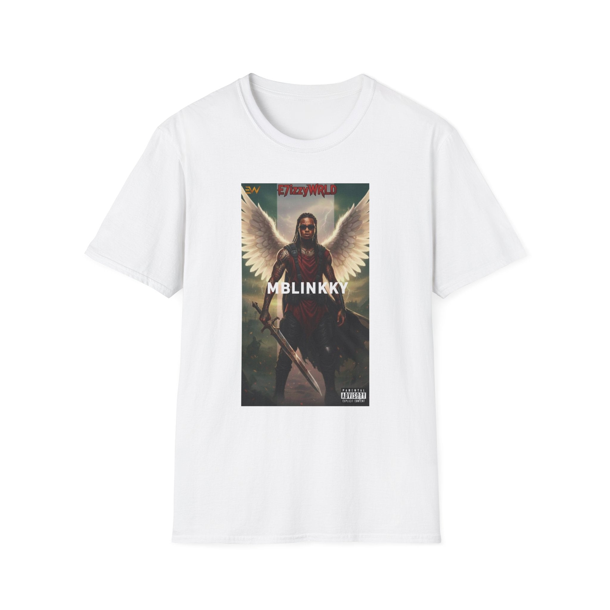 E7izzywrld T‑Shirt – 'MBLINKKY' Album Cover Tee