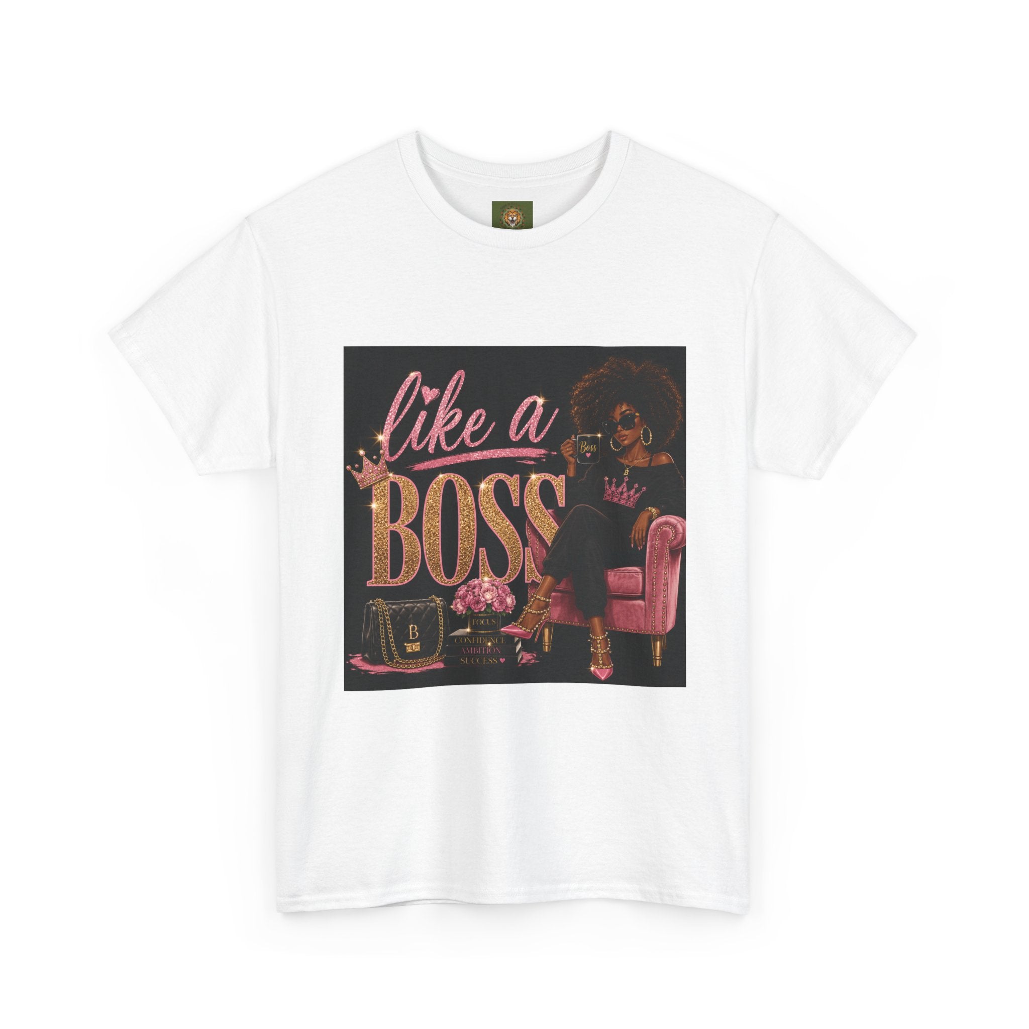 Like A Boss Tee — Empowering Afrocentric Graphic T‑Shirt