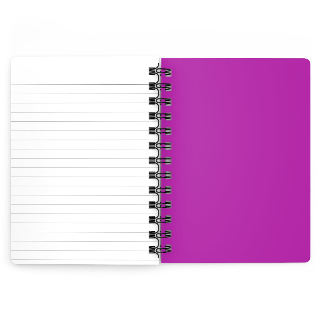 EfizzyQueen Spiral Notebook — "Boss Energy, Built Different" Afrocentric Girl Power Journal